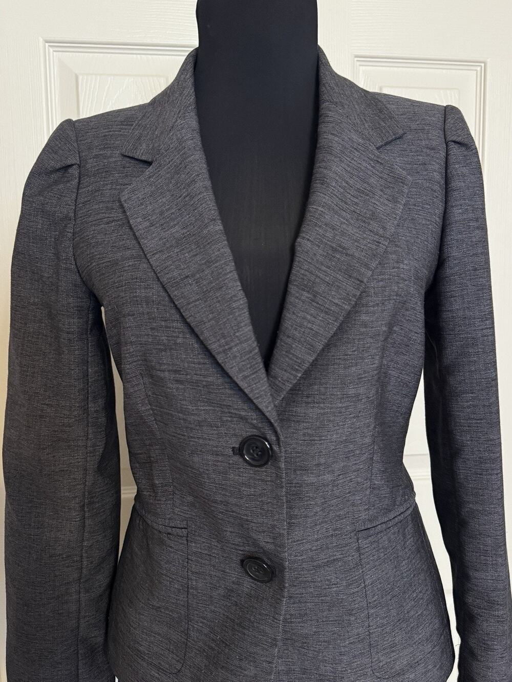 The Limited Collection Grey Jacket Blazer Professional Business Wear XS NWOT